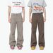 Men's Fashion Loose Fit Distressed Patchwork Straight Leg Long Jeans - Streetwear Aesthetic, Comfortable Cotton, Casual & Trendy_mkmklike.com
