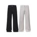 LKTM Archer0603 Men's Premium Elastic Flared Jeans White Wide Leg Pants Stylish Cleanfit for Men And Women_mkmklike.com