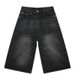Retro Style Men's Jeans Loose Wide Leg Straight Cropped Design Loose Wide Leg Fit_mkmklike.com
