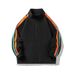 2023 Autumn Thin Loose Trendy Brand In Stock Zipper Coat Flight Jacket Men's Casual Cardigan_mkmklike.com