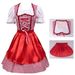 Women's Clothing Halloween German beer skirt women's beer girl cosplay dress maid beer skirt_mkmklike.com