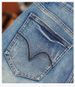 Men's Trendy Brand Multi Pocket Cargo Denim Shorts Embroidered Loose Straight Leg 5 Point Mid Length Plus Size_mkmklike.com