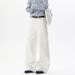American-style Brown Jeans For Men And Women, Autumn Trendy Cleanfit Washed Casual Pa, Vintage Straight-leg Flared_mkmklike.com