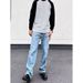 Vintage American Heavyweight Double-Knee Denim Pants B73 Fit Workwear Jeans for Men And Women Washed And Distressed Finish_mkmklike.com