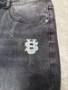 Men's Embroidered "US"AAA Jeans - Spring Summer Relaxed Bootcut Straight Denim Pants With Whisker Wash_mkmklike.com