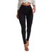 Women's Clothing Skinny Jeans – Mid Rise & Stretch Fit (25-32, Black/Blue/Grey) | Slimming & Comfortable_mkmklike.com