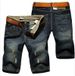Men's Clothing Mainly Promote Running Volume Denim 5 Point Pants Large Size Men's Shorts Jeans Fat Guy_mkmklike.com
