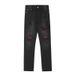 Men's Clothing Autumn/Winter Washed Ripped Jeans Men's Distressed Washed Black Jeans - Slim Fit Straight Leg Denim Pants For Hip-Hop & Streetwear_mkmklike.com