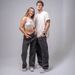 Men's Clothing Washed Denim Jeans Casual Loose Straight Leg Unisex Couple Trousers_mkmklike.com