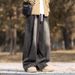 American Black Gradient Jeans For Men's Spring And Summer Fashion Brand Elastic Waist Trend, Vertical High-End Sense,_mkmklike.com