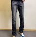 Men's & Women's Distressed Black-Gray Slim Bootcut Jeans – Vintage Washed Denim For High Street & Clean Fit Aesthetic (Sizes S-3XL)_mkmklike.com
