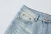 Men's Cleanfit Straight Slight Flare Blue Jeans - Slim Fit, Vintage Wash, High Street Vibe_mkmklike.com