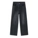 Nordmann Wide-Leg Jeans Men 2025 New Trendy Brand High-End Vintage Washed Straight Loose Casual Long Pants_mkmklike.com