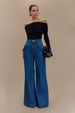 Women's Loose Fit Wide Leg Jeans Casual Fashion Cotton Denim Spring/Autumn Regular Size_mkmklike.com