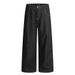 Loose Wide-Leg Jeans For Men Trendy Street Style Vibe Design Embroidered Back Pocket Stitched Straight Long Pants_mkmklike.com