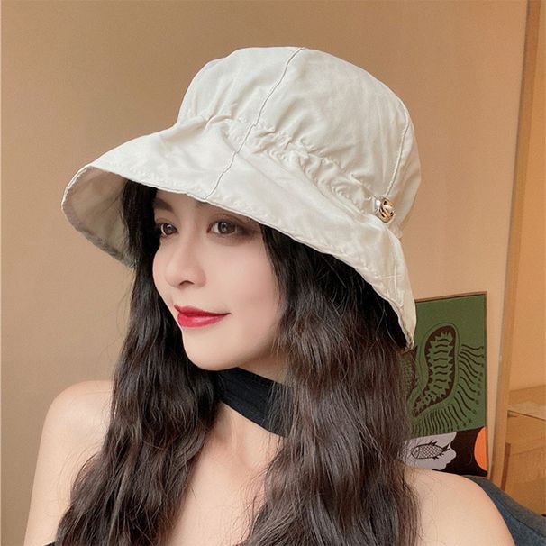 Hot Sale Fisherman for Women Summer Sunblock Thin Bucket Basin Female Casual Hats Sun Visor Painter Hat_mkmklike.com
