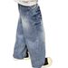 American 2025 Blue Rivet Lightning Jeans Men's And Women's High Street Niche Straight Tube Versatile Casual Pants_mkmklike.com