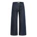 Dark Blue Wide-Leg Jeans For Men 2025 Summer Thin Loose Draped Trendy Straight-Leg Floor-Length Pants_mkmklike.com