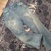 Men's Trendy Spring Straight Leg Jeans American Retro Washed Distressed Paint Splatter Loose Fit Versatile Wide Leg Pants for Youth_mkmklike.com
