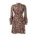 Women's Clothing printed pleated fashion strap casual large size dress_mkmklike.com
