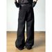American Niche Design High Street Jeans, Unisex Retro Street Embroidered Wide Leg Cleanfit Loose Trousers_mkmklike.com
