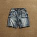 Men's Vintage Washed Denim Shorts - Relaxed Fit 5-Inch Inseam Straight Cut Distressed Casual Summer Shorts_mkmklike.com
