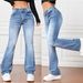 Fashion Jeans High-waisted Loose Slimming Pants_mkmklike.com