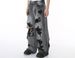 MTLCLOTHES Men's Clothing|Four Seasons New High Street Hip-Hop Distressed Beggar Style Wide-Leg Floor-Length Jeans_mkmklike.com