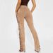 Women's Clothing Straps Drawstring Hot Girl Jeans Trousers_mkmklike.com