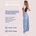 Classic Straight-Leg Women's Jeans – High-Quality Cotton Denim, Comfort Fit, Versatile For Casual & Work (Sizes 25-32, Blue)_mkmklike.com