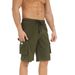 Summer jogger solid knee beach pants casual and comfortable outdoor shorts men's double-sided with side_mkmklike.com