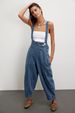 Women's Loose Casual Sleeveless Denim Overalls Side Pocket Clothing_mkmklike.com