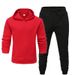 Men's Clothing men's casual sports fitness solid color sweatshirt suit hooded sweatshirt_mkmklike.com