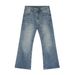EF JEANS | 2024 New Product, Retro Water Ripple Slim Straight Washed Jeans Tide_mkmklike.com