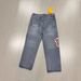 Men's Relaxed Fit Stretch Denim Jeans – Comfortable Straight Leg, Distressed Wash (XL-3XL, Casual & Streetwear Style, Soft Cotton Blend)_mkmklike.com