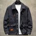 Men's Clothing Denim Jacket Men's Popular Korean Style Trend Loose New Men's Workwear Jacket Clothes_mkmklike.com