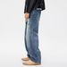 Summer American Industrial Clothing Splicing Structure Casual Pants Light Zip Float Heavy Physical Wash Cat Whisker_mkmklike.com