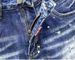 Men's Clothing High Street Fashion Brand Fashion Black Ripped Jeans For Men Young Men Diamond Studded Elastic Slim Fitting Skinny Pants Trend_mkmklike.com