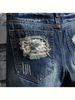 Men's Classic Denim Bermuda Shorts - Cotton Blend Casual Summer Shorts With Comfort Fit For Outdoor & Daily Wear_mkmklike.com