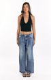 K New Retro Love Back Bag Wide Leg Jeans Fashionable Loose Hot Girl Jeans Women_mkmklike.com
