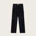 Men's Casual Distressed White Jeans Creative Sewing Simple Basic Denim Distressed Style_mkmklike.com