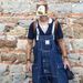 Loom Reverse Craftsman Jumpsuit Men's Suspender Denim Long Pants Work Uniform Loose Casual Overalls European And American_mkmklike.com