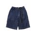 Men's Clothing Denim Shorts Loose Straight Casual Japanese Style Trendy Washed Shorts Men_mkmklike.com