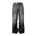 Men's Clothing Straight-leg, Loose, Wide-leg, American Vibe, Flared Jeans, Trendy Fashion Trousers_mkmklike.com