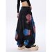 Men's & Women's Graffiti Print Wide Leg Jeans – Dopamine-Inspired Colorful Streetwear Pants With Artistic Design & Oversized Fit_mkmklike.com