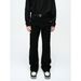 MTLCLOTHES Men's Clothing|Four Seasons European And American Style Simple Black Slim Fit Stretch Flared Jeans_mkmklike.com