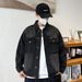 Men's Clothing Vibe High Grade Cat Claw Fashion Niche High End Denim Jacket Men's Handsome High Street Retro Jacket Trend_mkmklike.com