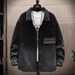 Retro washed spring and autumn new style outerwear, vintage men's denim jacket, loose and trendy versatile shirt top jacket_mkmklike.com