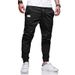 Men's Clothing four seasons straight trousers men's casual cotton leggings men's trousers slim trousers men's one piece drop shipping_mkmklike.com