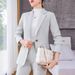 Women's Clothing formal wear autumn and winter new wide-leg pants suit socialite temperament goddess style _mkmklike.com